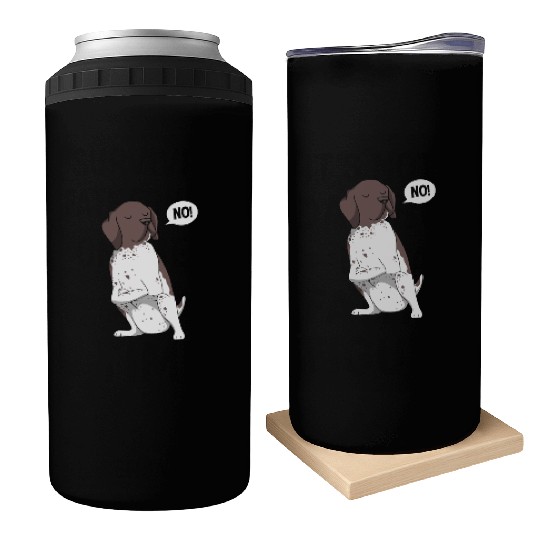 GSP Lovers Funny German Shorthaired Pointer Dog Can Coolers