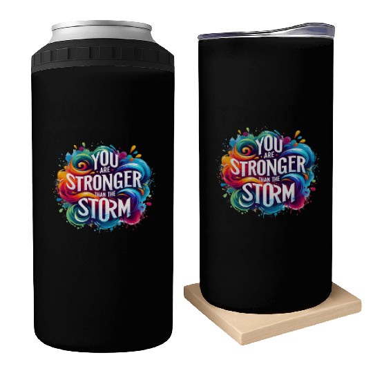 Wellness Collection - Stronger Than the Storm Can Coolers