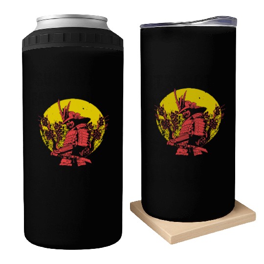 Kanji Japan Katana Sword Ninja Samurai Can Coolers