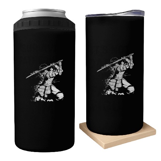 Kanji Japan Katana Sword Ninja Samurai Can Coolers