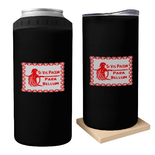 Spartan Si Vis Pacem Para Bellum LIKE US ON FB #U Can Coolers