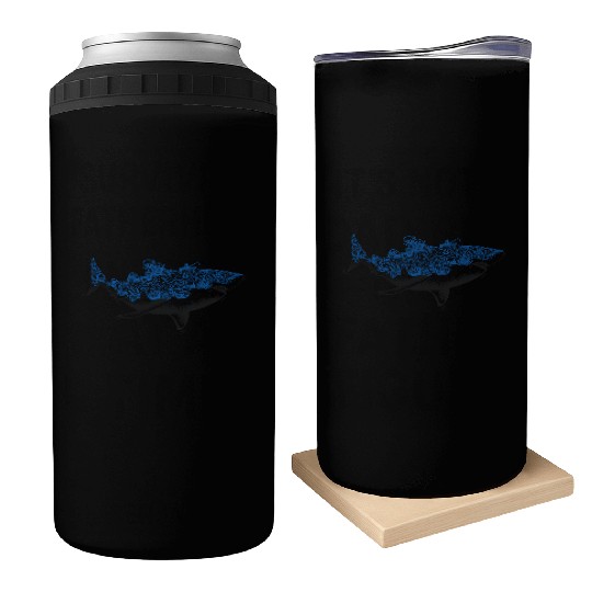 Shark Ocean Lover Design Can Coolers