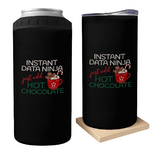 Data Ninja xmas hot Chocolate Christmas Can Coolers