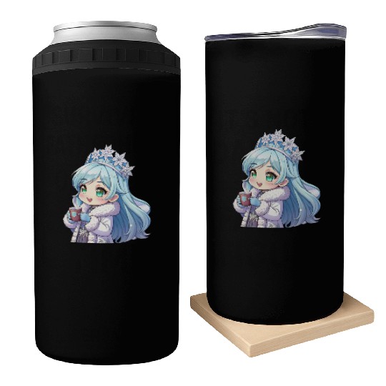 Snow Much Fun Winter Wonderland Girl Can Coolers Gift