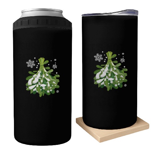 Mistletoe Can Coolers