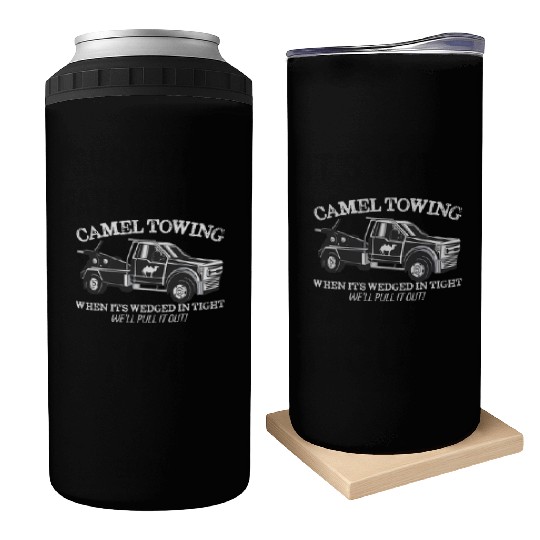Retro Camel Towing Can Coolers