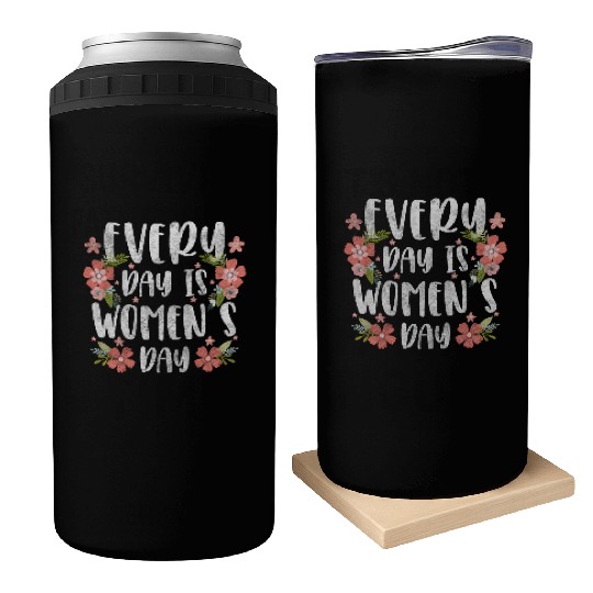 Women's Day Power Important Frida Can Coolers