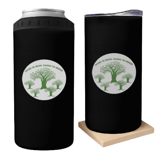 Green Tree Environmentalism Advocacy Can Coolers