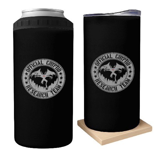 Official Cryptid Research Team | Cryptids Mothman Can Coolers