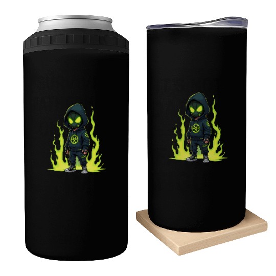 Toxic Menace - Radioactive Streetwear Warrior Can Coolers