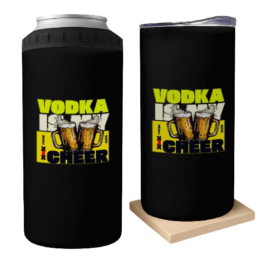 v is for vodka valentines CHEERS XX Can Coolers