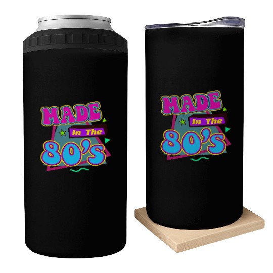 Retro 80s Style design Perfect for Nostalgia Fans Can Coolers