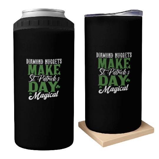 Diamond Nuggets Make St Patricks Day Magical Can Coolers