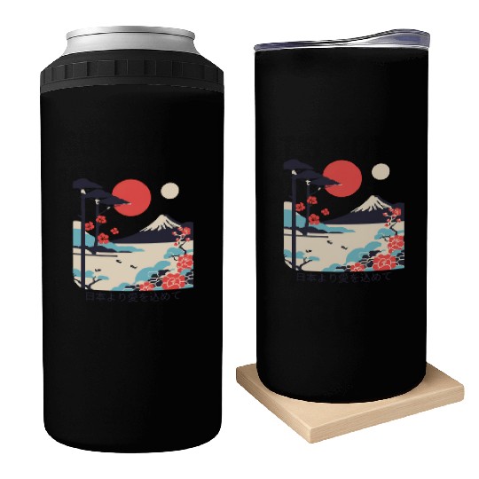 Japan Inspired Unisex Can Coolers, From Japan with love