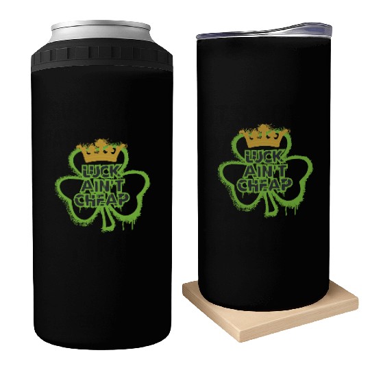 Graffiti Shamrock King: Luck Ain’t Cheap Can Coolers