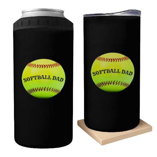 Softball Dad Can Coolers