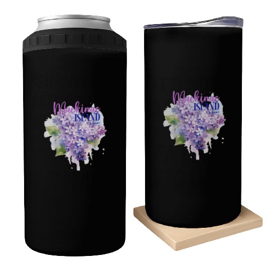 Mackinac Island Michigan Lilacs Lilac Festival Sta Can Coolers