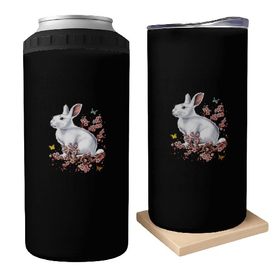 Rabbit Cherry Blossom FULL Can Coolers