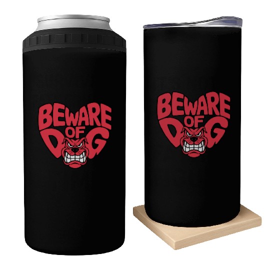 Beware of DOG Can Coolers