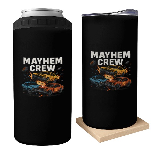 Mayhem crew derby Can Coolers crash race design wreckfest