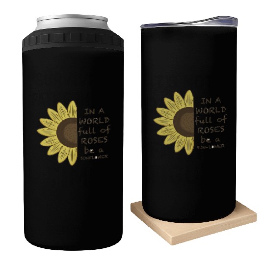 sunflower Can Coolers