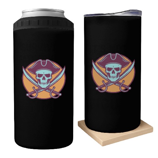 PIRATE SUN Can Coolers