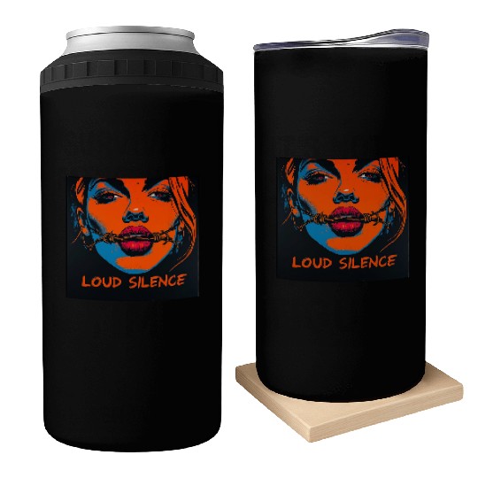 Loud Silence Psychedelic Can Coolers