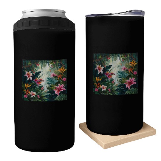 Wild flowers Can Coolers