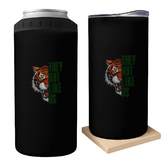 They Not Like Us – Tiger Graphic Can Coolers