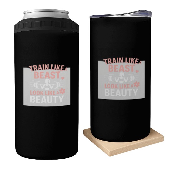 Train Like a Beast, Look Like a Beauty – Gym Motiv Can Coolers