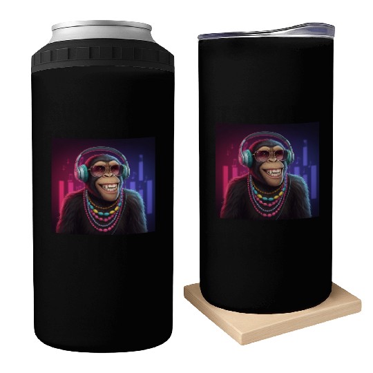 Hip Hop Ape Vibes Can Coolers
