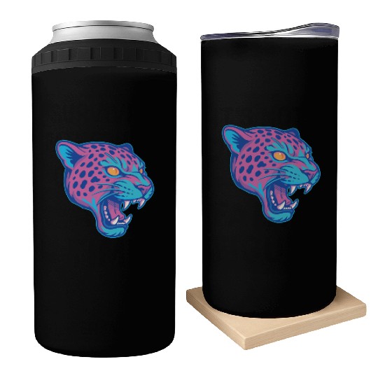 Jaguar pastel Can Coolers