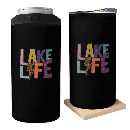 Lake Life bolt Can Coolers