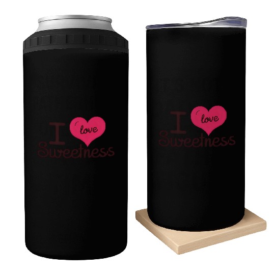 I Love Sweetness Can Coolers, Cute Valentine’s Gift