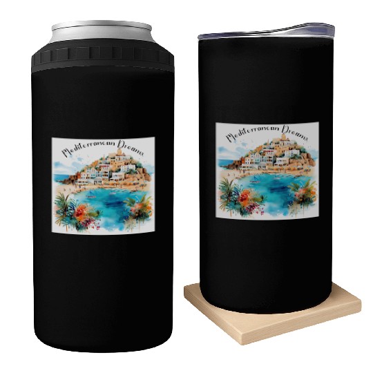 Mediterranean Dreams Can Coolers