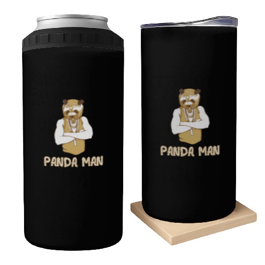 PANDA MAN Can Coolers