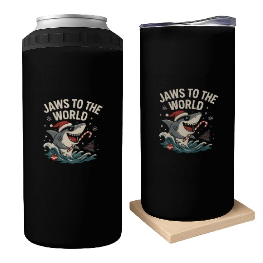 Jaws to the World – Christmas Shark Attack Can Coolers