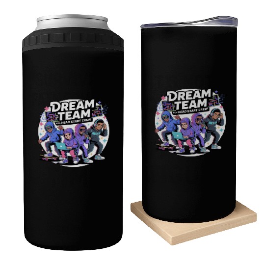 Dream Team Vibes: Head Start Crew Edition Can Coolers