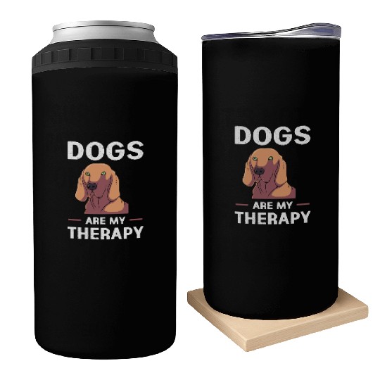 Therapy Dog Treatment Dog Lover Can Coolers