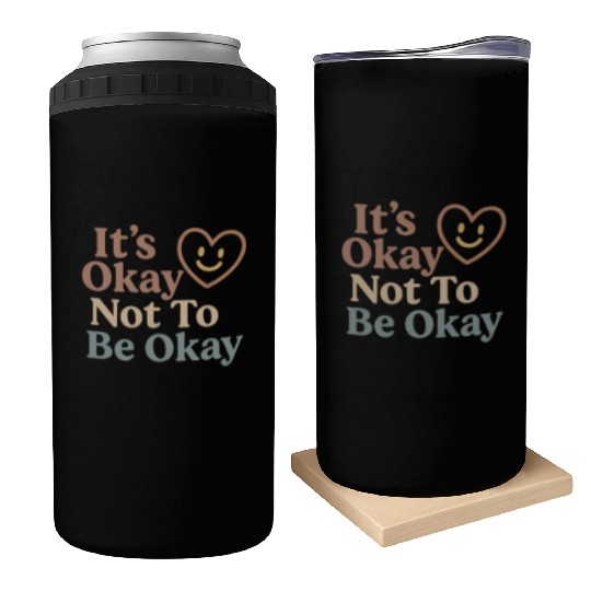 Comforting Heartfelt Affirmation Design Can Coolers