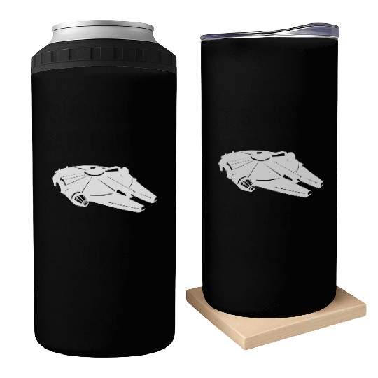 Millennium Falcon White Can Coolers