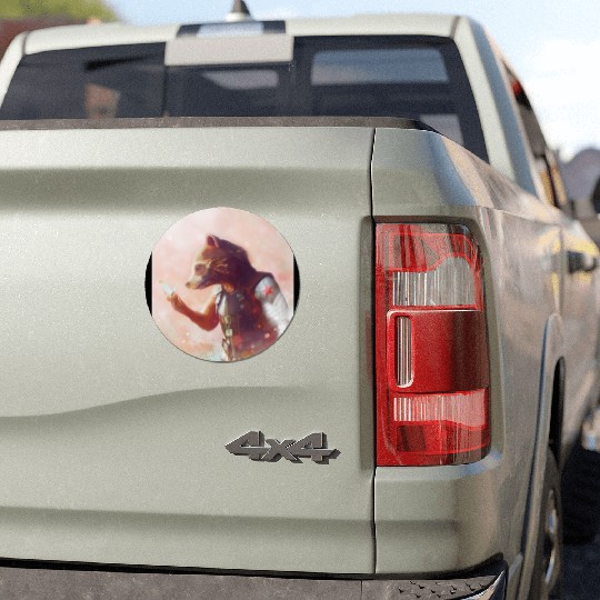Rocket Raccoon - Rocket Raccoon - Car Magnets