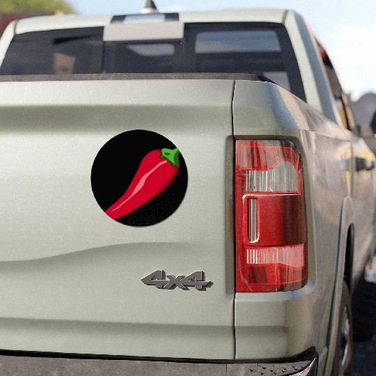 paprika chilli chili pepper citrus veggie gemuese Car Magnets