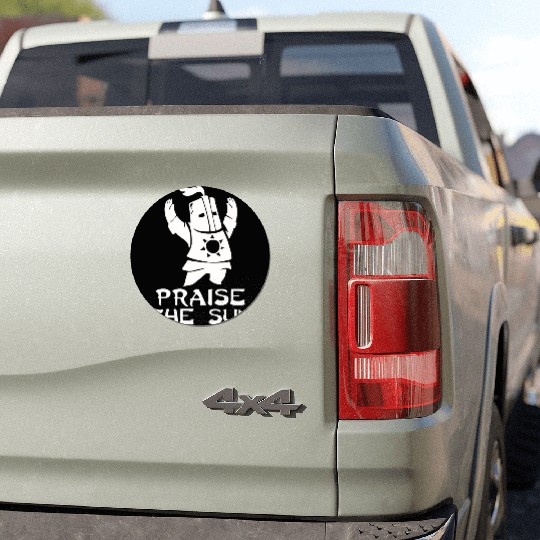 PRAISE THE SUN Car Magnets