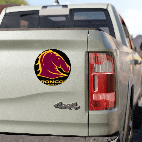 BRISBANE BRONCOS NRL TEAM LOGO PET TANK CAT OR DOG Car Magnets