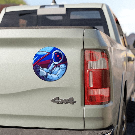 SpaceX Tesla Starman Car Magnets