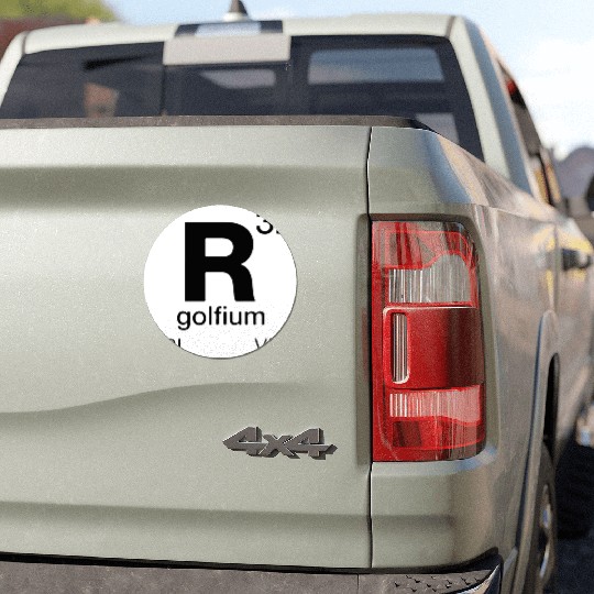 R32 Periodic Table Mk4 Mk5 GTI Golf Car Magnets