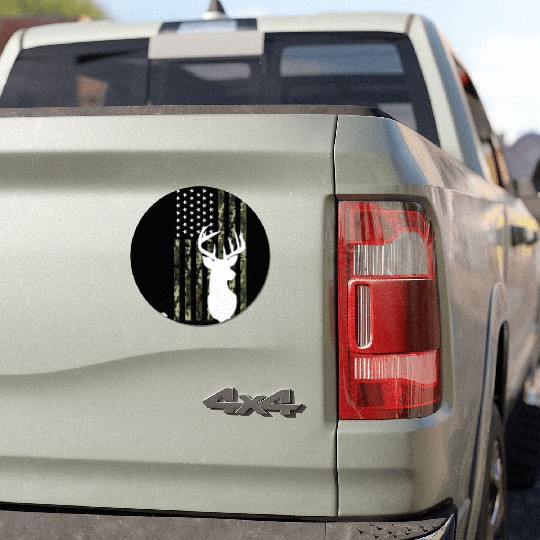 Hunting Hunters Deer Camouflage Car Magnets