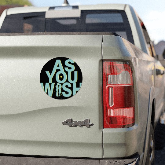 Princess Bride As you Wish Car Magnets