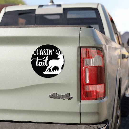 Chasin Tail Deer Hunting Hunter Gift Car Magnets
